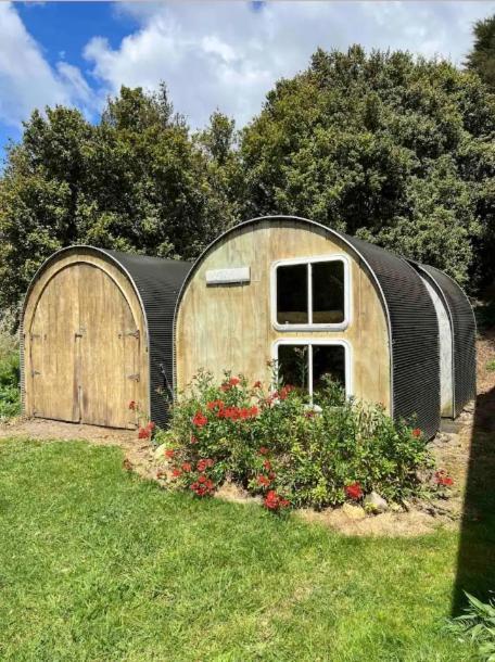 Coromandel Secluded Log Cabin Retreat Hikuai Exterior photo